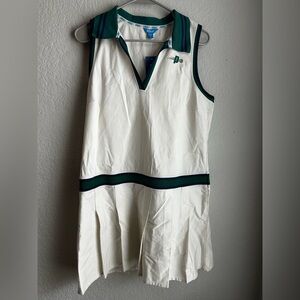 L white pickleball dress